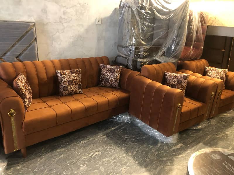 L shape Sofa / 5 Seater Sofa / Modern Comfort Sofa / Furniture 1