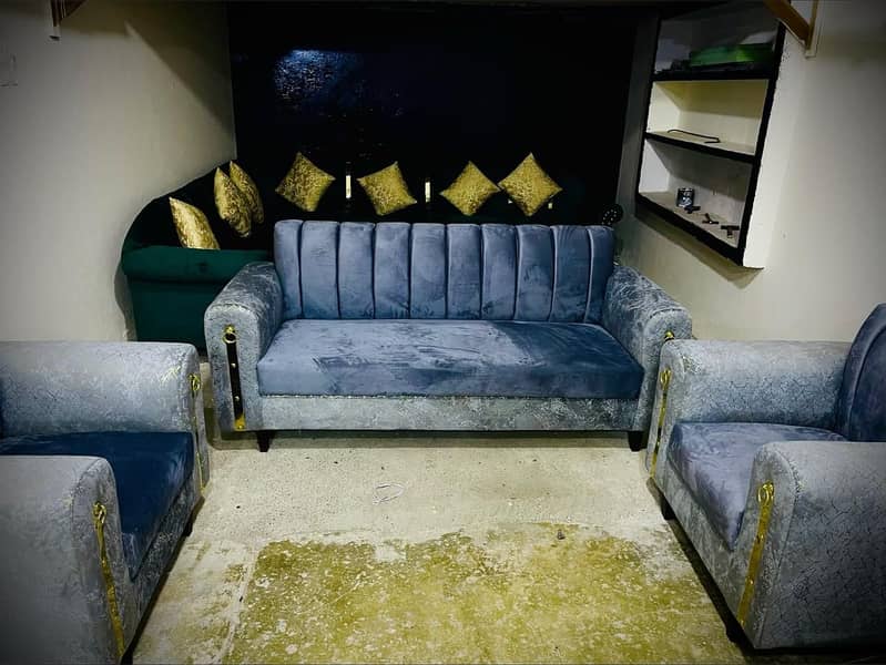 L shape Sofa / 5 Seater Sofa / Modern Comfort Sofa / Furniture 10