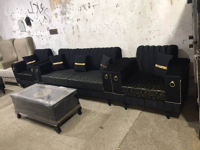 L shape Sofa / 5 Seater Sofa / Modern Comfort Sofa / Furniture 3