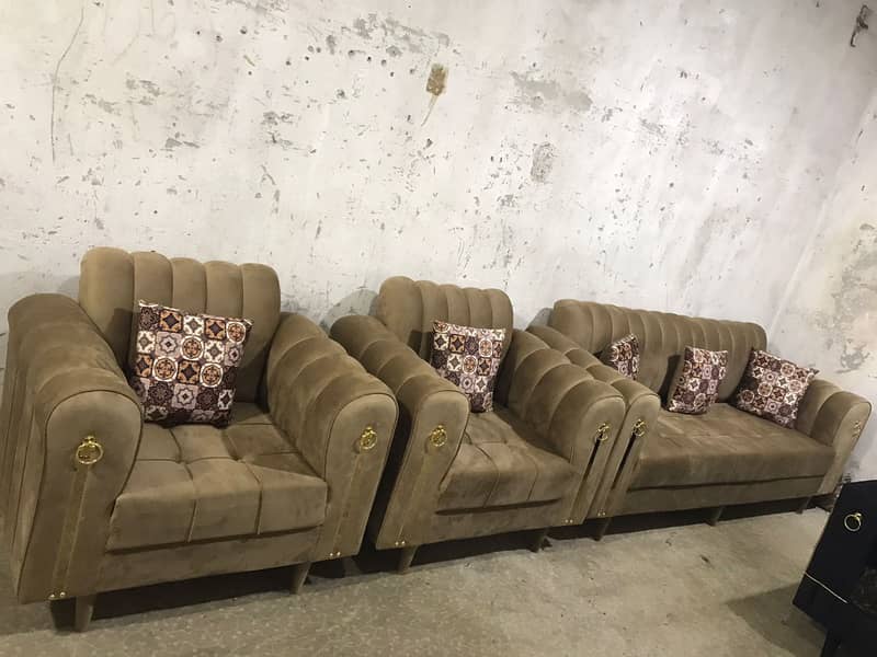 L shape Sofa / 5 Seater Sofa / Modern Comfort Sofa / Furniture 4