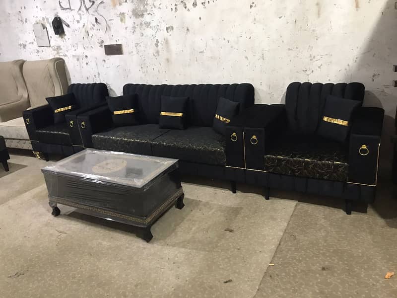 L shape Sofa / 5 Seater Sofa / Modern Comfort Sofa / Furniture 9