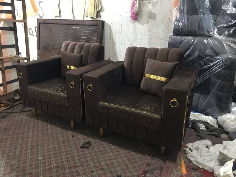 L shape Sofa / 5 Seater Sofa / Modern Comfort Sofa / Furniture 19