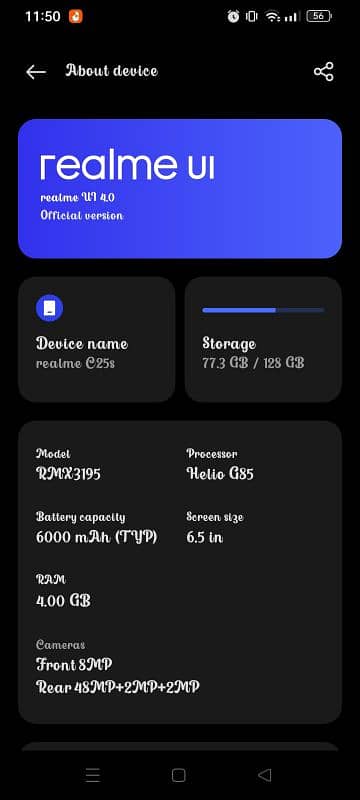 Realme C25s condition 10/10. 3