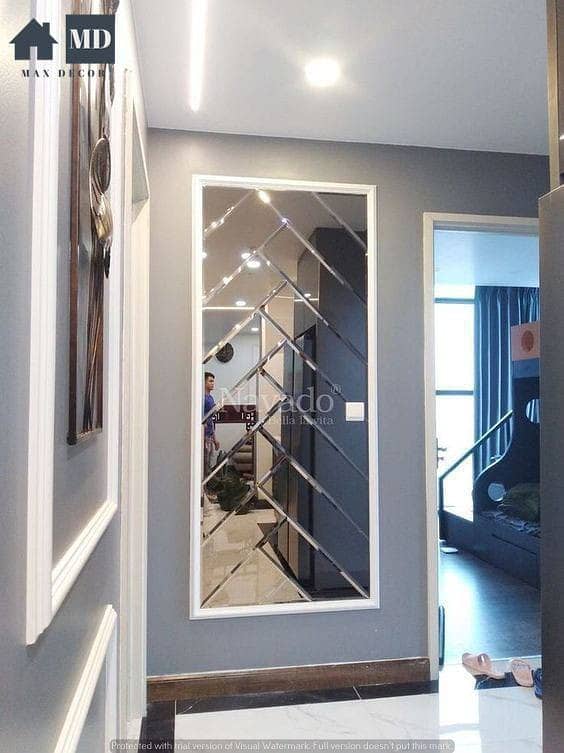 LED Mirror/saloon Vanity Mirror/parlor makeup table with led mirror 19