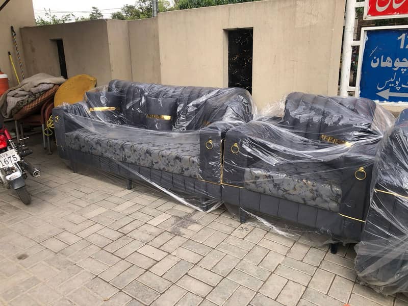 L shape Sofa / 5 Seater Sofa / Modern Comfort Sofa / Furniture 2