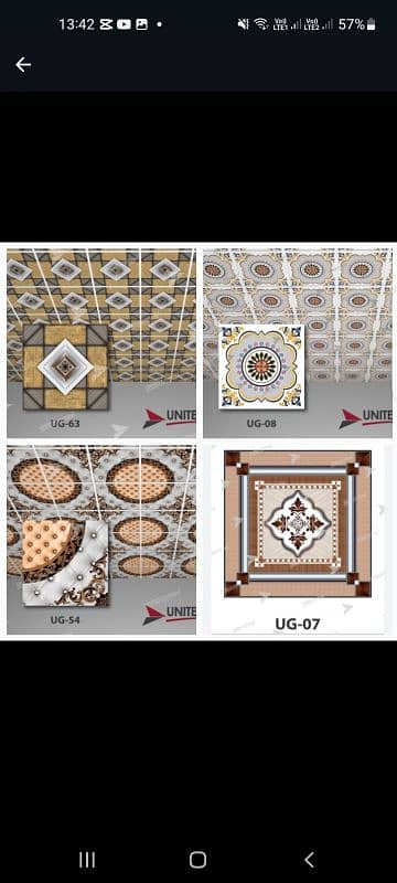 PVC Panels,Ceiling,Wallpapers Available 11