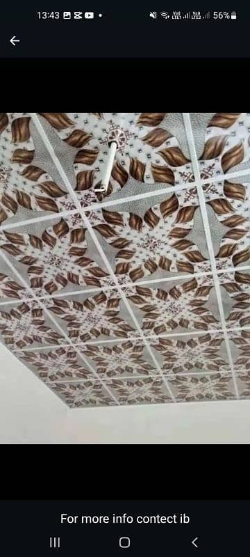 PVC Panels,Ceiling,Wallpapers Available 13