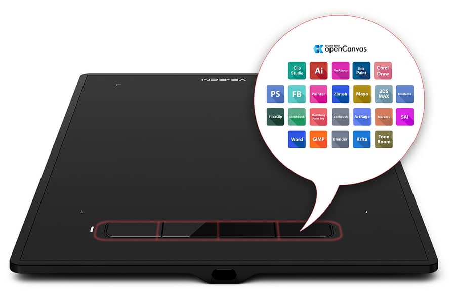 XPPen Star G960S Graphics Drawing Tablet 9 x 6 3