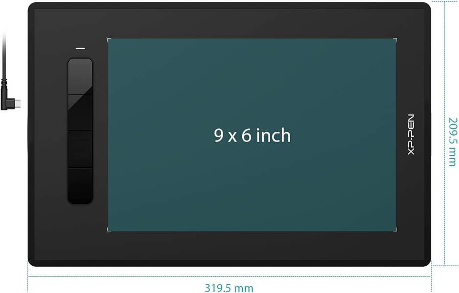 XPPen Star G960S Graphics Drawing Tablet 9 x 6 5