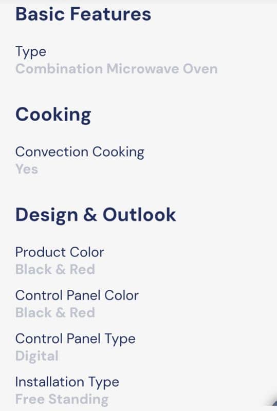 Dawlance Microwave Oven 4