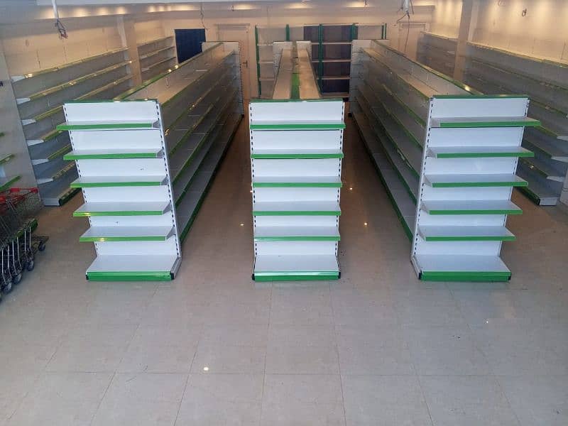 wall racks,center racks,cash counter,shopping trolley,baskits 12