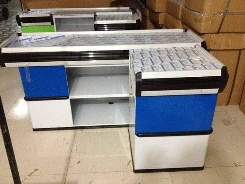 wall racks,center racks,cash counter,shopping trolley,baskits 16