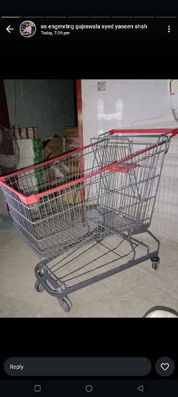 wall racks,center racks,cash counter,shopping trolley,baskits 17
