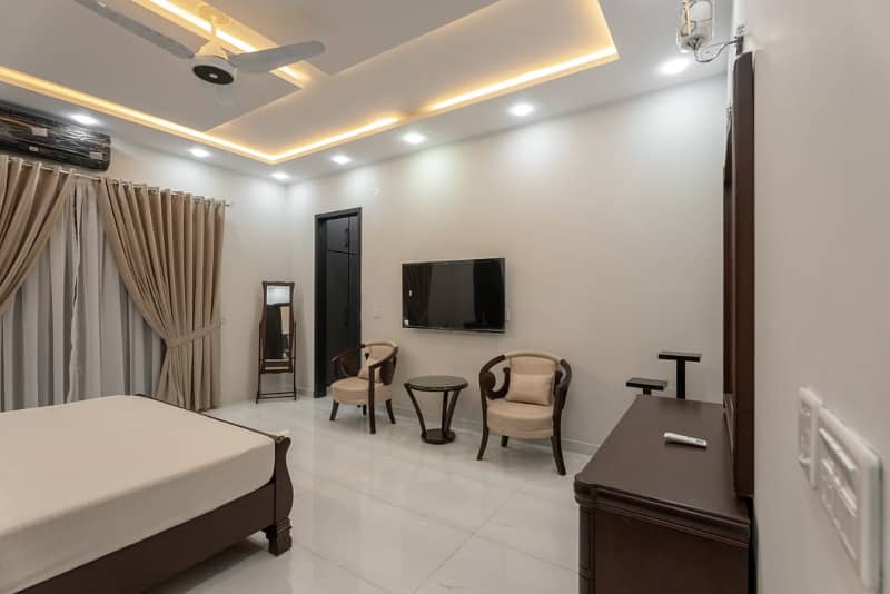 Fully Furnished 1 Kanal Brand New Lavish Bungalow For Sale On Top Location of Phase 5 Block M DHA Lahore 21