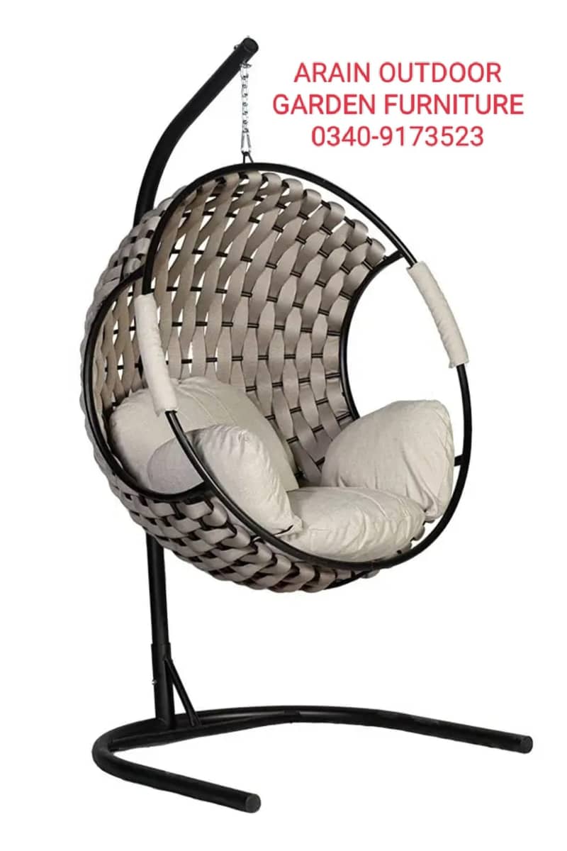 Swing | Chair Jhoola| Garden swing| Hanging swing| Jhula| Cup Swing 12