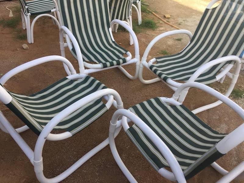 Rattan Sofa Set - Cafe Table & Chair - Outdoor Furniture - UPVC Chair 9