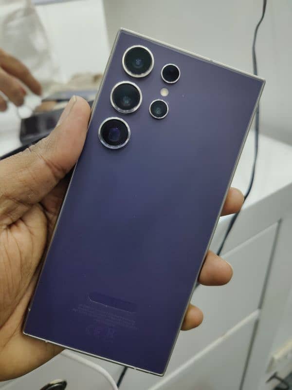 samsung s24ultra 12/256 10/10 condition with box and charger 1