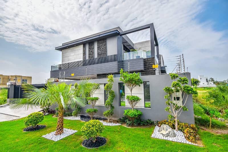 With Basement 1 Kanal Brand New Lavish Bungalow For Sale On Top Location of Phase 7 DHA Lahore 0
