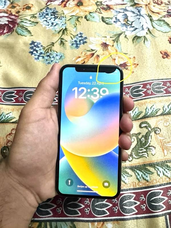 iphone x 256gb official PTA APPROVED 0