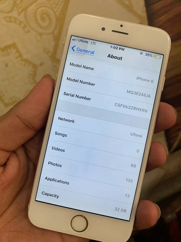 iPhone 6 pta prof 5