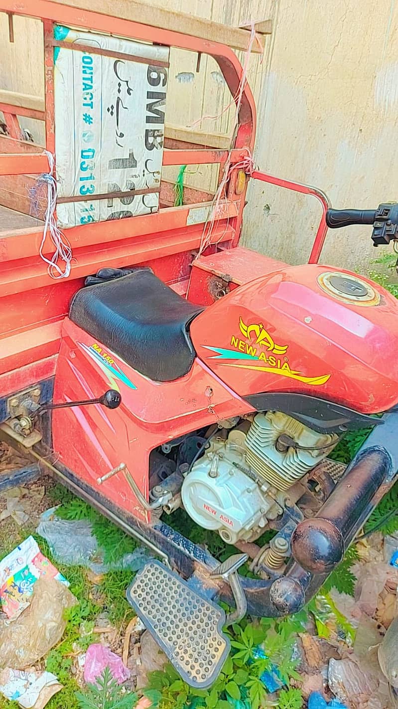New Asia Loader Rickshaw 2021 Model Good Condition 2
