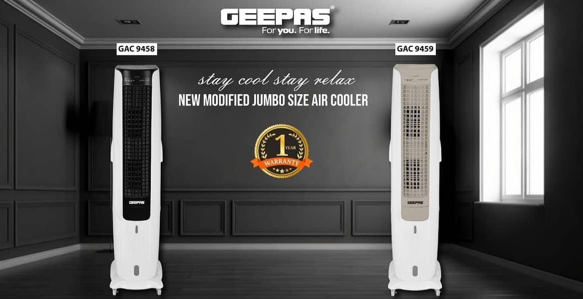 Geepas Blower Full Size Chiller Cooler GAC-9449,9450,9455,9458, 9459 1