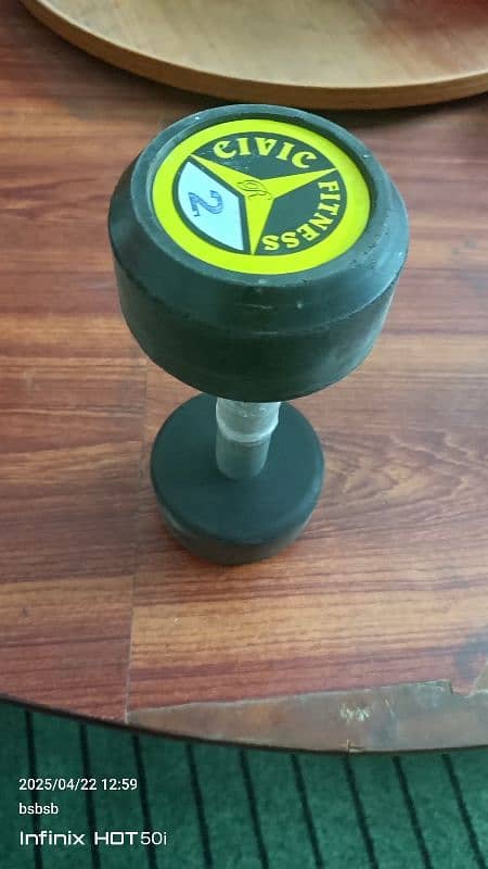 Dumbell of different size available 3