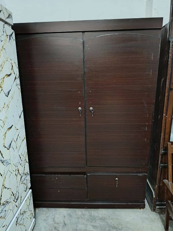 2 door almari/ wood works/cupboard /wardrobe for sale/almarih/colorful 1