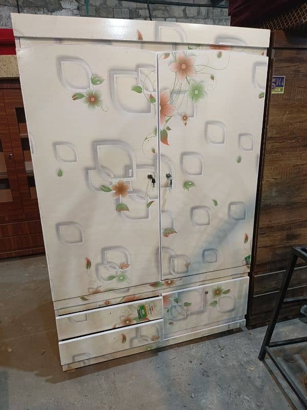 2 door almari/ wood works/cupboard /wardrobe for sale/almarih/colorful 3
