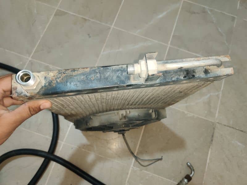 Suzuki Khyber condenser and pipes 3