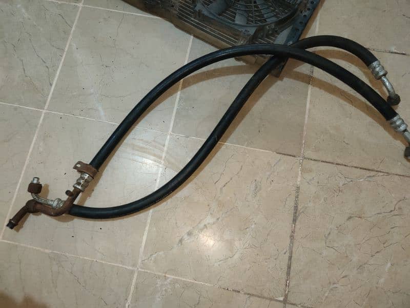 Suzuki Khyber condenser and pipes 4