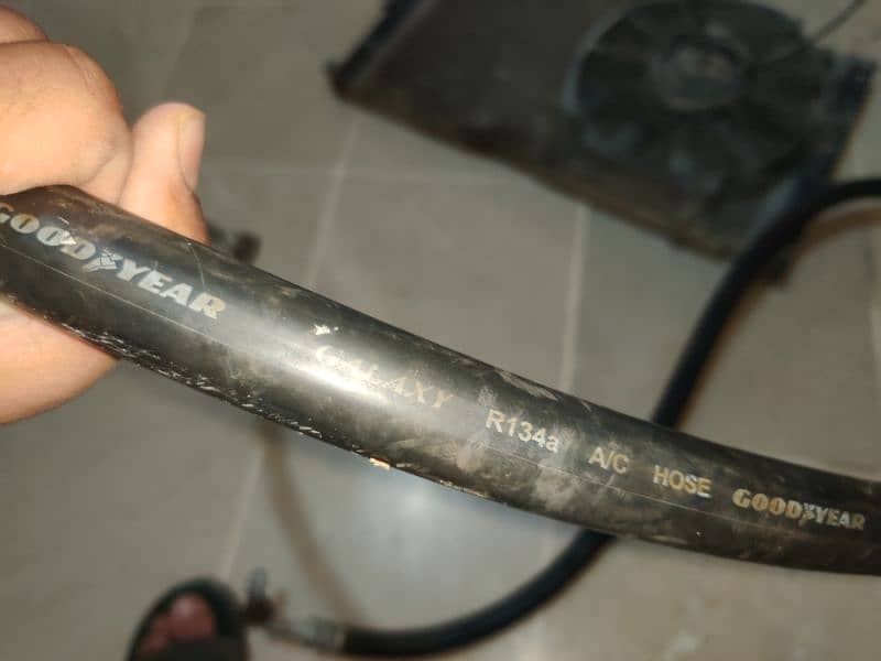 Suzuki Khyber condenser and pipes 5
