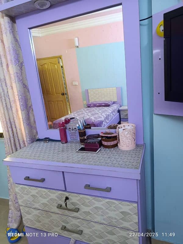 Bedroom Set for Sale without Mattress Call and Whatsaap 03337004077 5