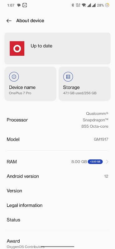 OnePlus 7 pro 8+256 10/10 0