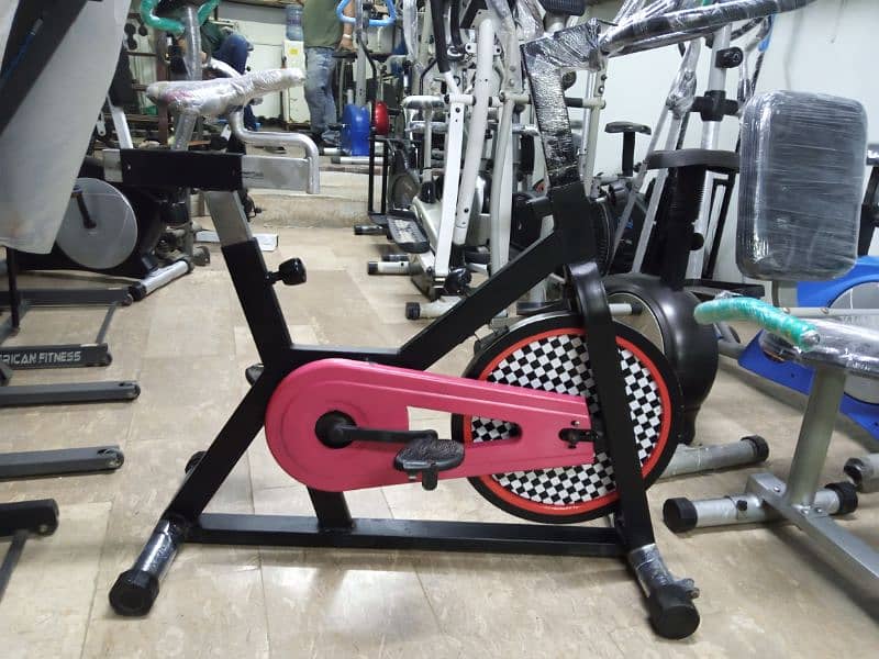 Exercise ( Spin bike) cycle 0