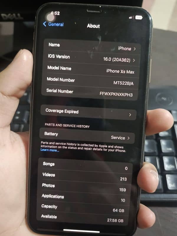 I phone xs max PTA Approved 1