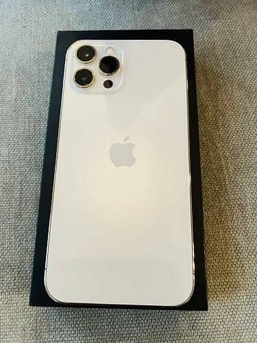 12 pro Max dual physical pta approved 256 Gb with original box