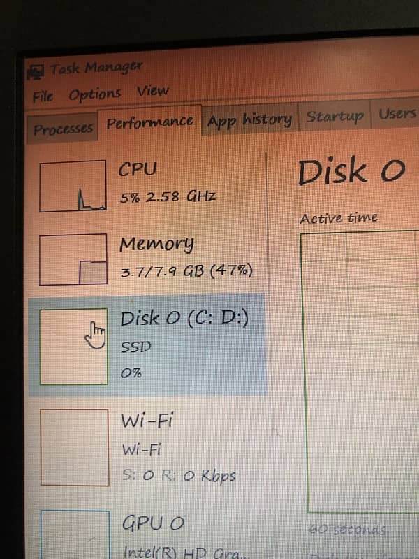 Lenovo LaptopI5 5th Gen 8Gb Ram 128 SSD 4