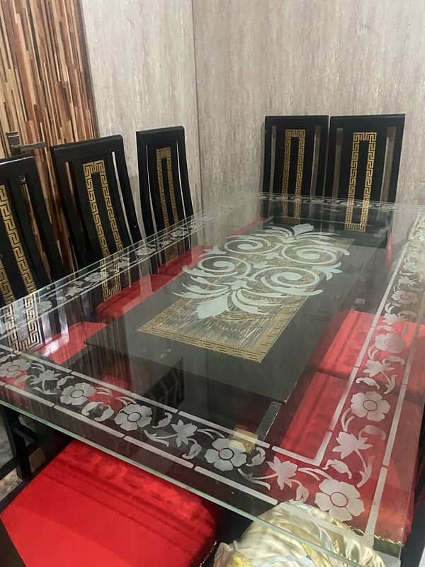 dining table with 8 chairs 0