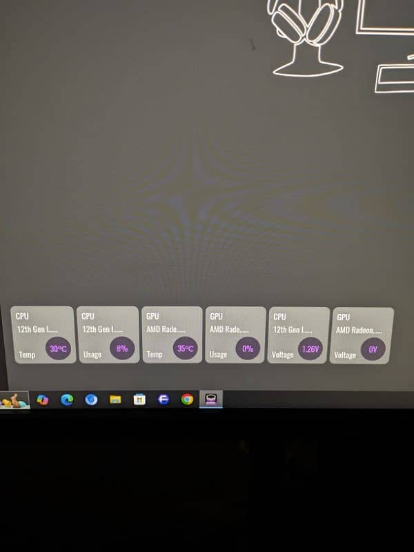 core i7 12700k, amd 6600xt rog strix gpu 3
