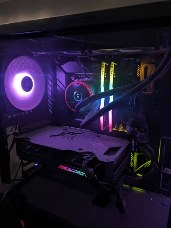 core i7 12700k, amd 6600xt rog strix gpu 5