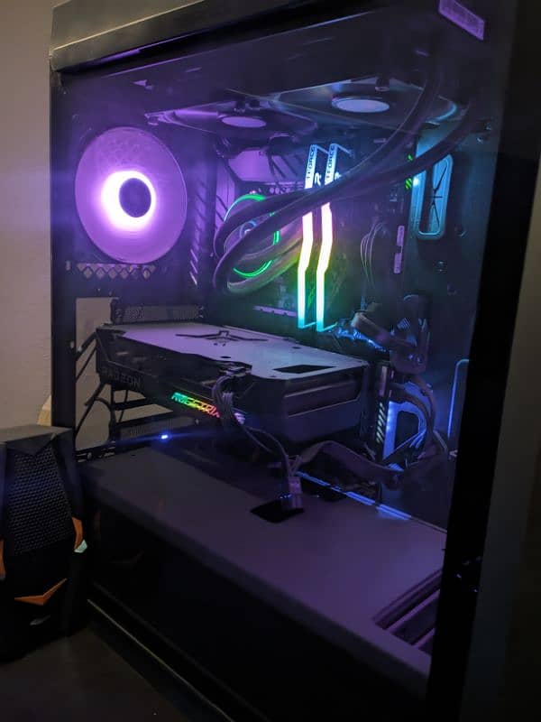 core i7 12700k, amd 6600xt rog strix gpu 6