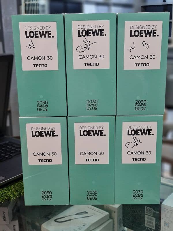 Tecno Camon 30 8/256 Box Packed All Colors 0