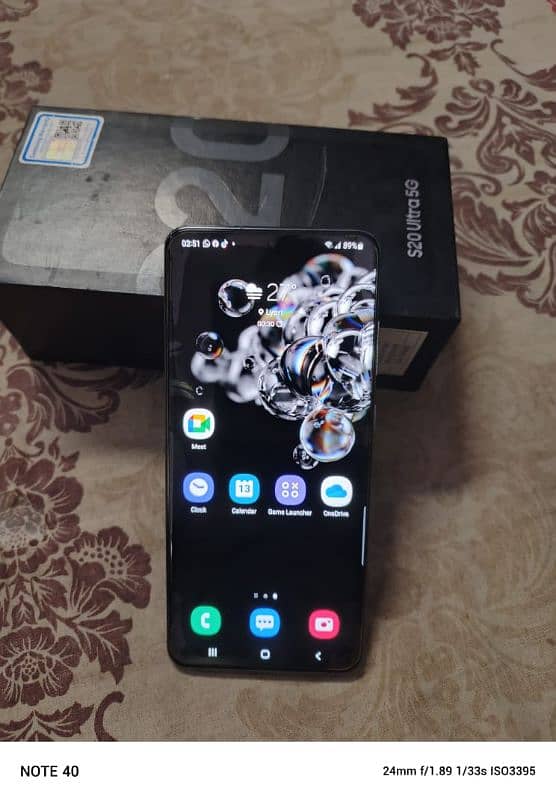 samsang s20 ultra 5g 12 g ram 128 g m good condition 4