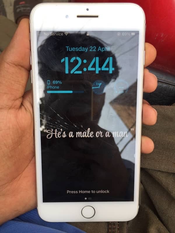 iphone 8plus condition 10/9 256 gb non pta whatsapp num 0328 7872791‬ 1