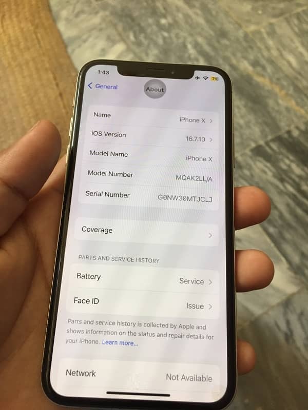 iPhone X 5