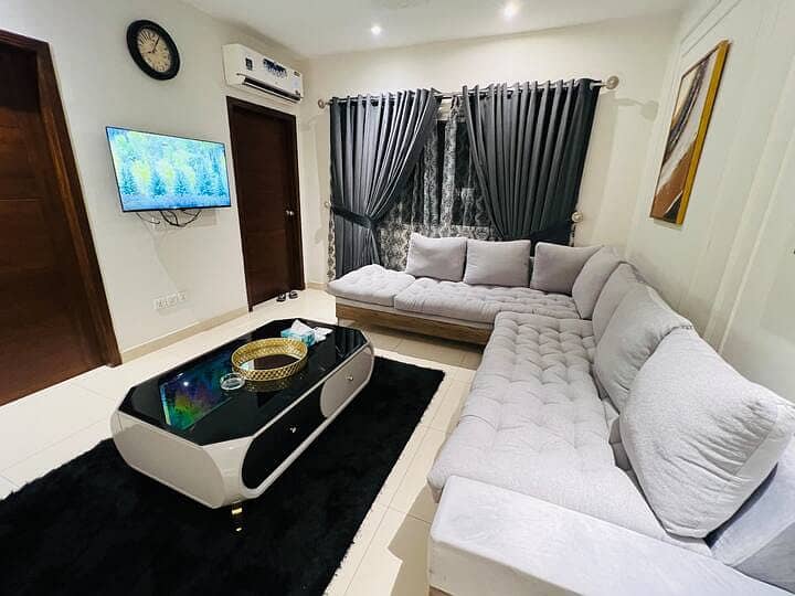 Fully Furnished 2-Bed Apartment for Rent in Defence View DHA Phase 4 0