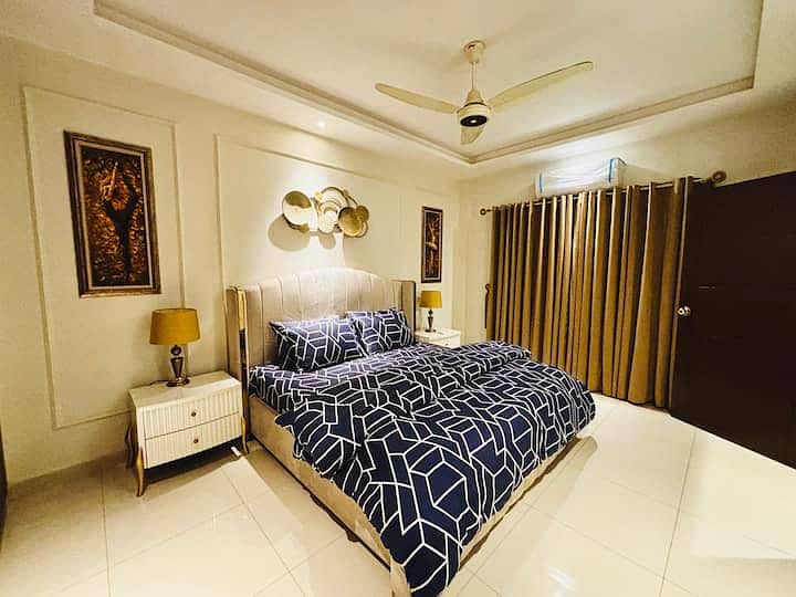 Fully Furnished 2-Bed Apartment for Rent in Defence View DHA Phase 4 5