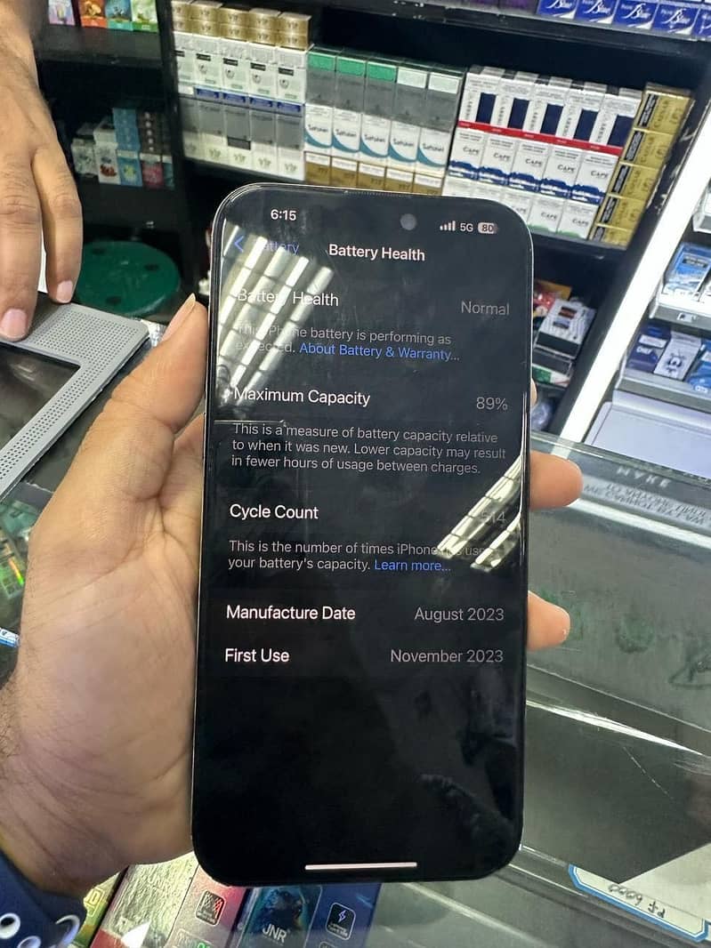 Iphone 15 pro max fu 256gb 2