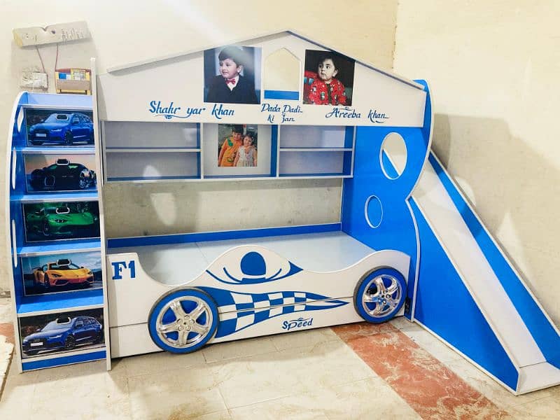 Bunk bed | Kid wooden bunker bed | Baby bed | Double bed | Triple bed 10